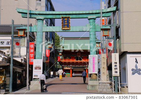 Kanda Shrine's Kanda Shrine and Torii, Sotokanda, Chiyoda-ku, Tokyo 83067301