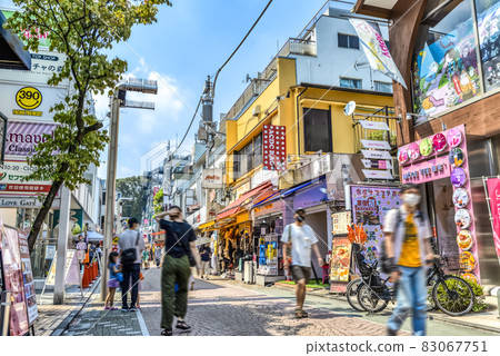 澀谷、東京原宿/竹下街的街景 澀谷、東京原宿/竹下街的街景 83067751