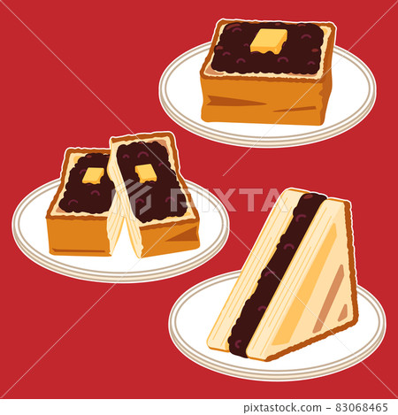 小倉吐司套裝（白邊） 83068465