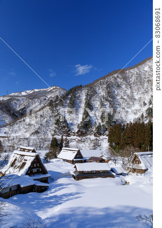 富山_大雪五箇山合掌村 83068691