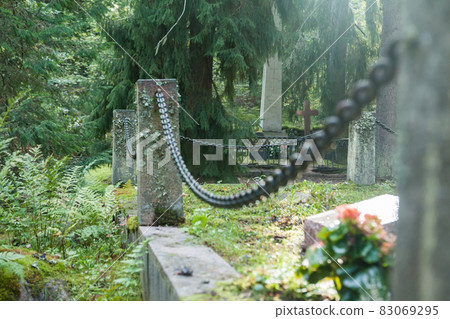 Old cemetery of Wrede family. 18 September 2018 - Anjala, Kouvola, Finland. Old cemetery of Wrede family. 18 September 2018 - Anjala, Kouvola, Finland. 83069295