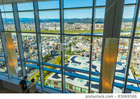 岐阜市政府、可眺望城市全景的空間<岐阜縣岐阜市> 83069388