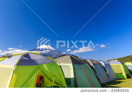 富士山和帳篷_outdoor image 83069830