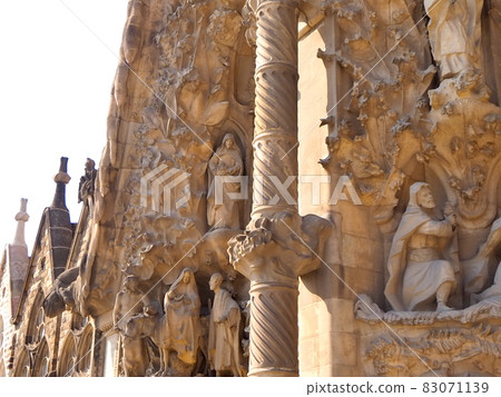 Sagrada Familia's birth gate 83071139
