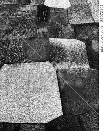 Stone set of Sakurada Gate in Edo Castle (Imperial Palace), Tokyo Stone set of Sakurada Gate in Edo Castle (Imperial Palace), Tokyo 83072191