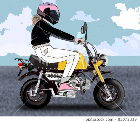 Bike girl single touring female 83072339