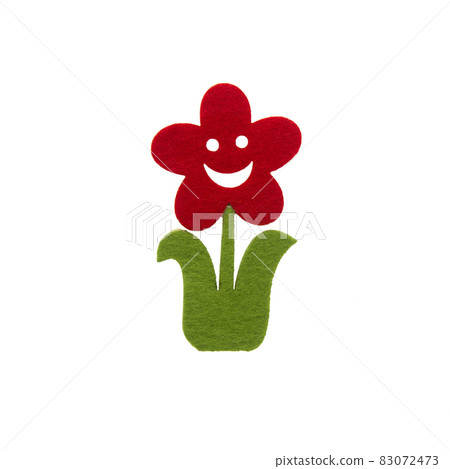 Flowers made of felt For decoration work 83072473