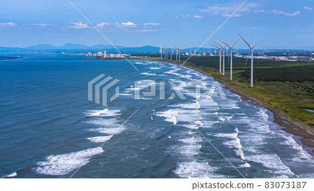 Ishikari coast in summer 83073187