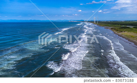 Ishikari coast in summer 83073188