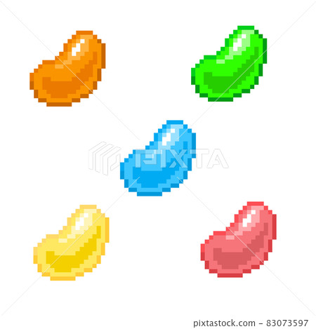 Jelly Beans Pixel Art 83073597