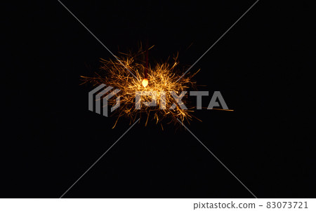 Beautiful sparkler (summer tradition) 83073721