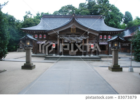 Yaigaki Shrine's "Main Hall" (Sagusa-cho, Matsue City, Shimane Prefecture) Yaigaki Shrine's "Main Hall" (Sagusa-cho, Matsue City, Shimane Prefecture) 83073879
