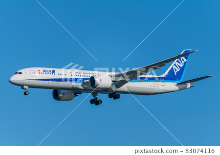 [全日空飛機從浮島町公園降落在A跑道上] 83074116