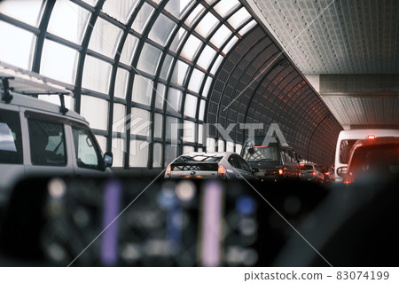 Congestion under the elevated highway Congestion under the elevated highway 83074199