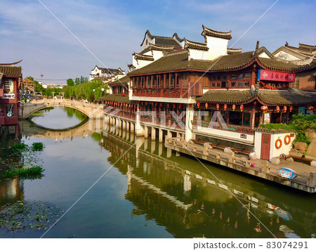 Qibao Ancient Town, a suburb of Shanghai, China Qibao Ancient Town, a suburb of Shanghai, China 83074291
