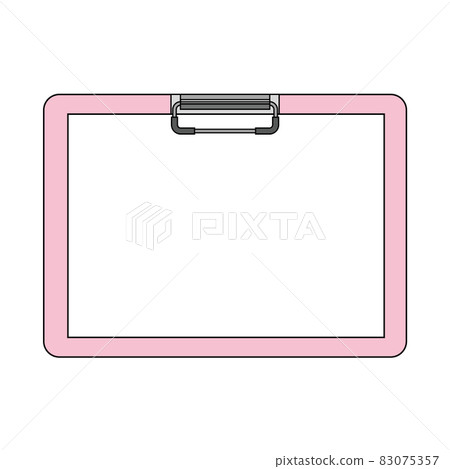 Illustration with a horizontal binder line... - Stock Illustration ...