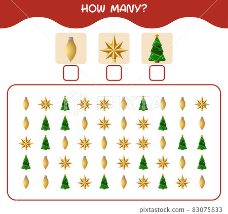 How many cartoon christmas. Counting game. Educational game for pre shool years kids and toddlers How many cartoon christmas. Counting game. Educational game for pre shool years kids and toddlers 83075833