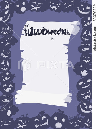 purple halloween pumpkin poster. vector stock new purple halloween pumpkin poster. vector stock new 83076329
