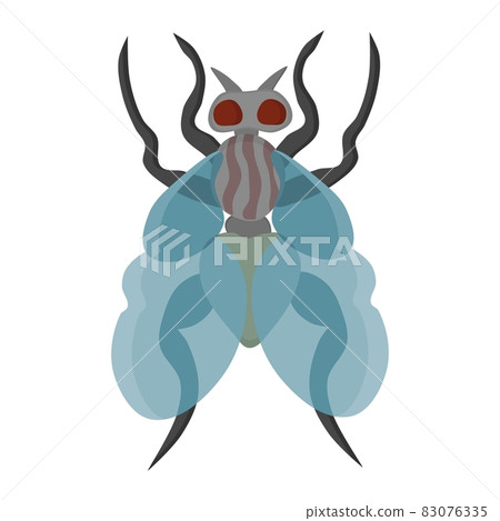 fly insect harmful. illustration flat style vector 83076335