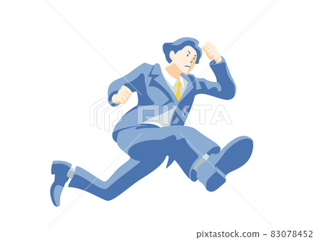 一個穿著西裝的商人 一個穿著西裝的商人 83078452