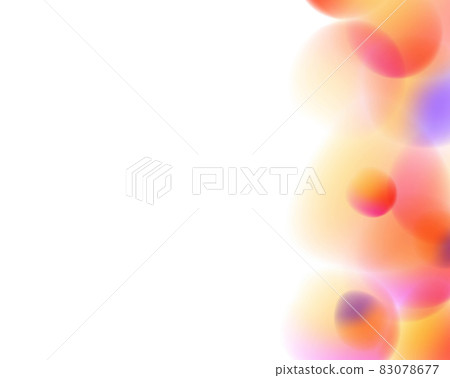 Bright Blurred Ball With White Background Bright Blurred Ball With White Background 83078677