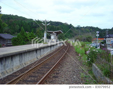 能登鐵道能登線 築毛灣小木站 83079952