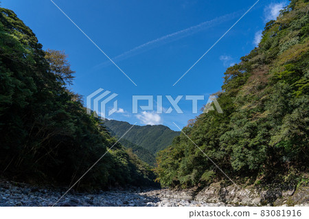 Mie Prefecture Odai Town Osugiya Valley Scenery 83081916