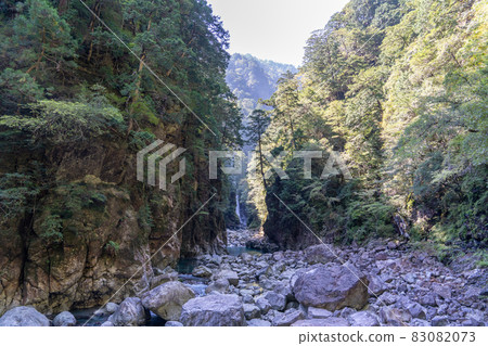 Mie Prefecture Odai Town Osugiya Valley Scenery 83082073