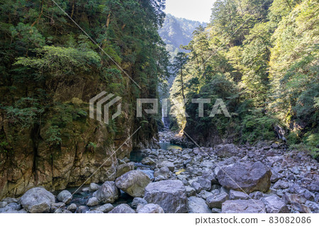 Mie Prefecture Odai Town Osugiya Valley Scenery 83082086