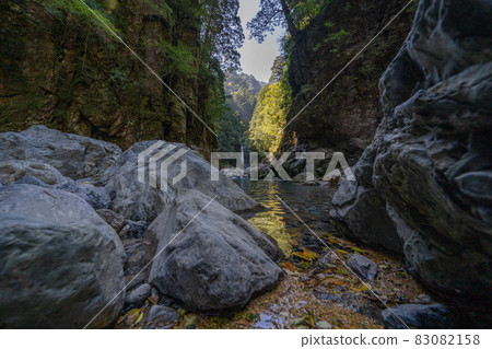 Mie Prefecture Odai Town Osugiya Valley Scenery 83082158