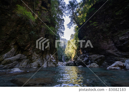 Mie Prefecture Odai Town Osugiya Valley Scenery 83082183