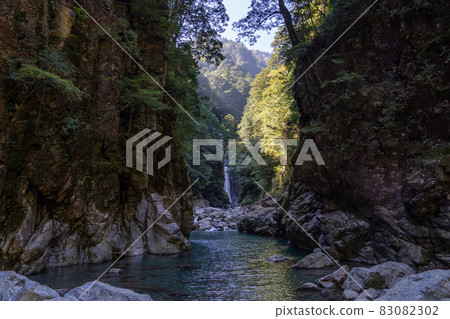 Mie Prefecture Odai Town Osugiya Valley Scenery 83082302