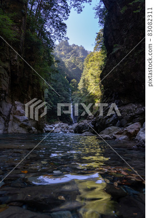 Mie Prefecture Odai Town Osugiya Valley Scenery 83082311