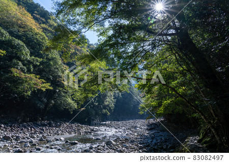 Mie Prefecture Odai Town Osugiya Valley Scenery 83082497