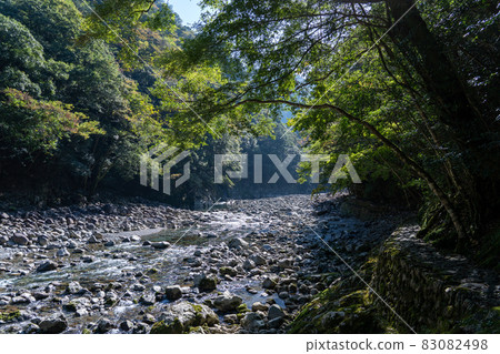 Mie Prefecture Odai Town Osugiya Valley Scenery 83082498