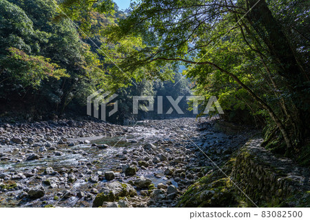 Mie Prefecture Odai Town Osugiya Valley Scenery 83082500