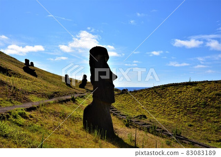 南太平洋世界遺產摩艾島復活節島 南太平洋世界遺產摩艾島復活節島 83083189