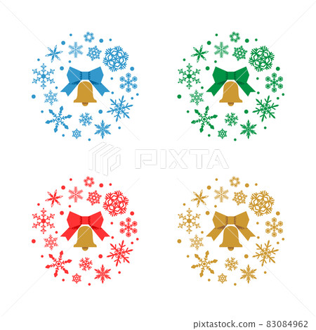 聖誕花環插圖集 聖誕花環插圖集 83084962