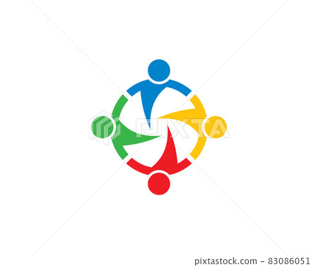Community vector icon illustration design 83086051