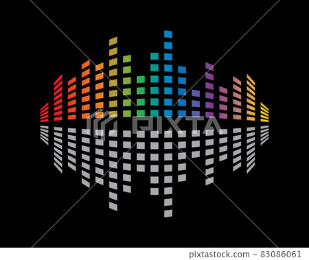 Sound wave vector icon illustration design - Stock Illustration ...
