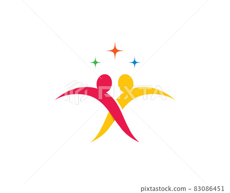 Community vector icon illustration design 83086451