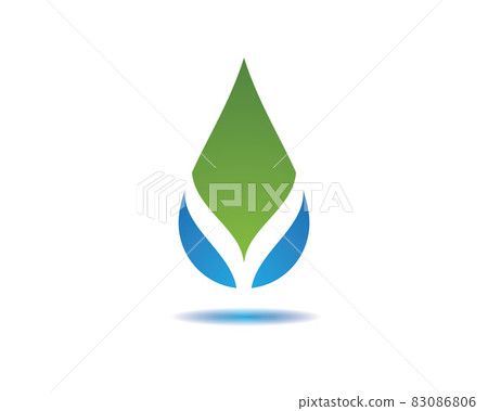 Water drop vector icon illustration Water drop vector icon illustration 83086806