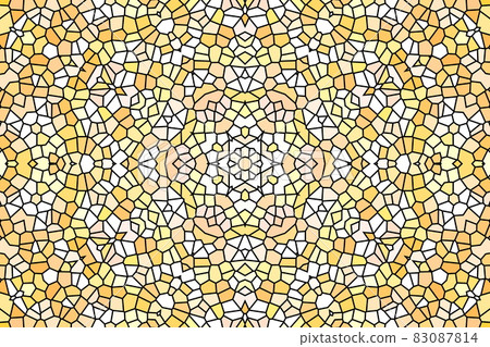 彩色玻璃狀幾何圖案設計 83087814