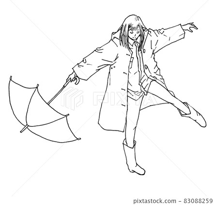 雨後開心舞起的女人 雨後開心舞起的女人 83088259