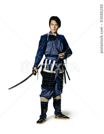拔出劍的武士武士歷史劇 83088288