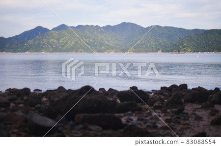 Miyajima seen from the opposite bank Miyajima seen from the opposite bank 83088554