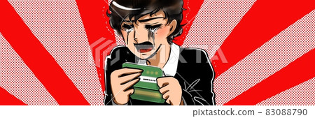 70's Shojo Manga Salary up 帥氣的自然燙髮，看到存摺就哭笑不得 83088790