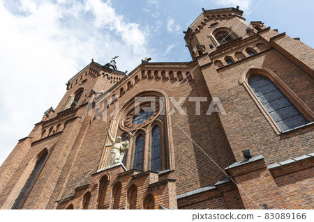 Catholic church in the city Catholic church in the city 83089166