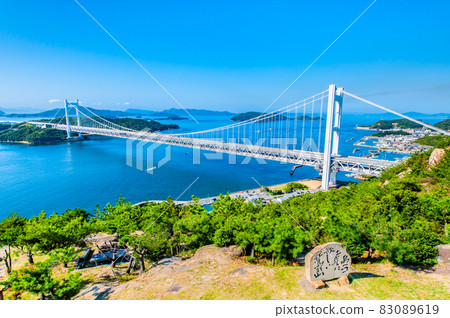 岡山縣倉敷市瀨戶橋（來自羽須山第一天文台） 83089619