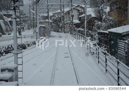 江之電因大雪暫停 83090544